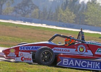 Pellandino, el “poleman” dominical